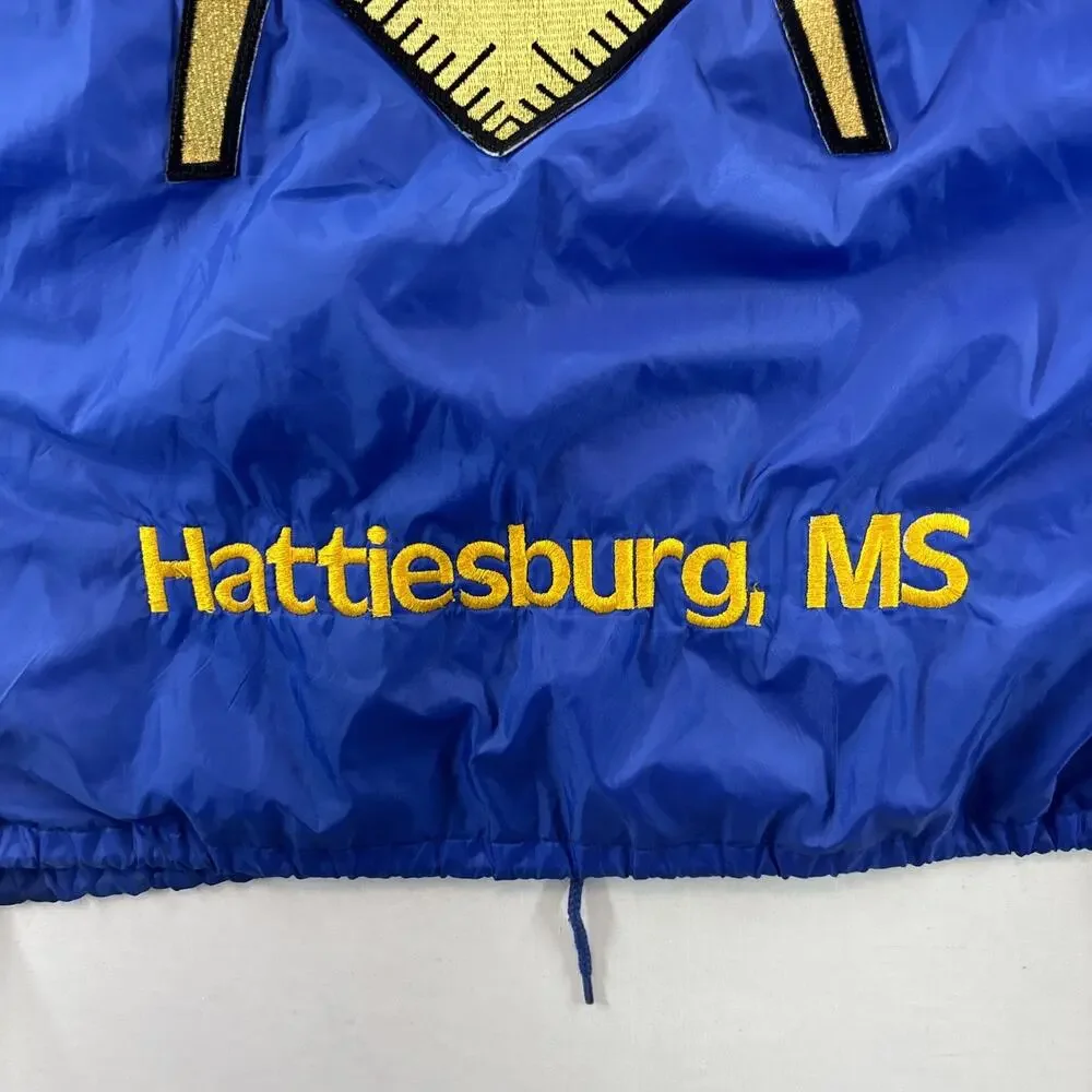 Vintage Augusta Masonic Embroidered Jacket 2XL Knights Of Templar Certification